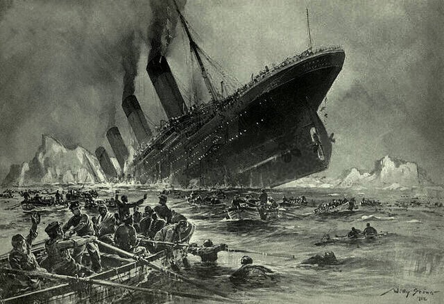 Titanic synnytti myytin, että naiset ja lapset pelastetaan ensin.