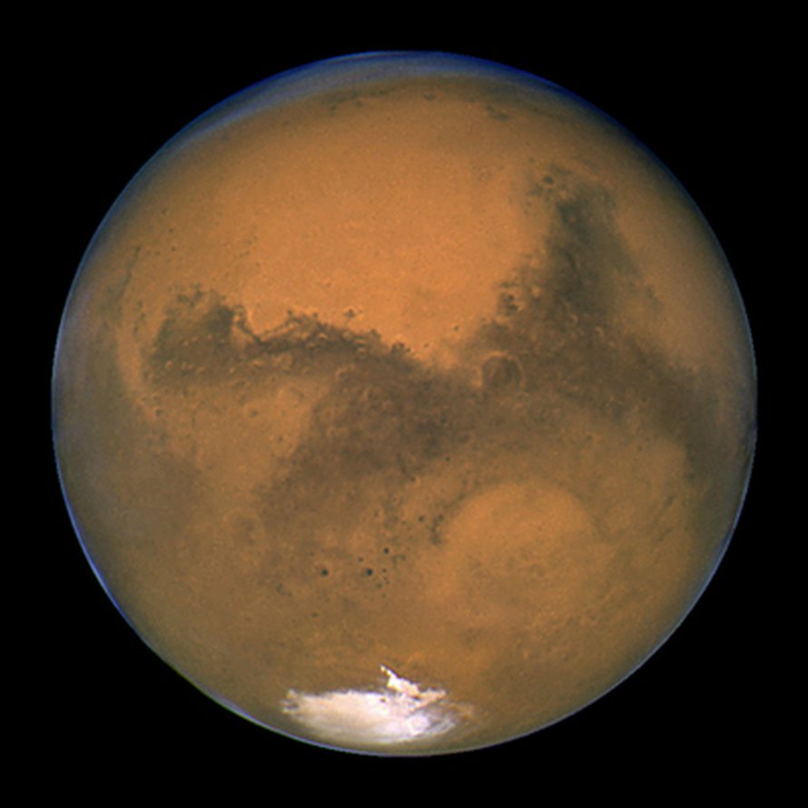 Kuva: <span class="photographer">NASA, J. Bell (Cornell U.) and M. Wolff (SSI).
</span>
