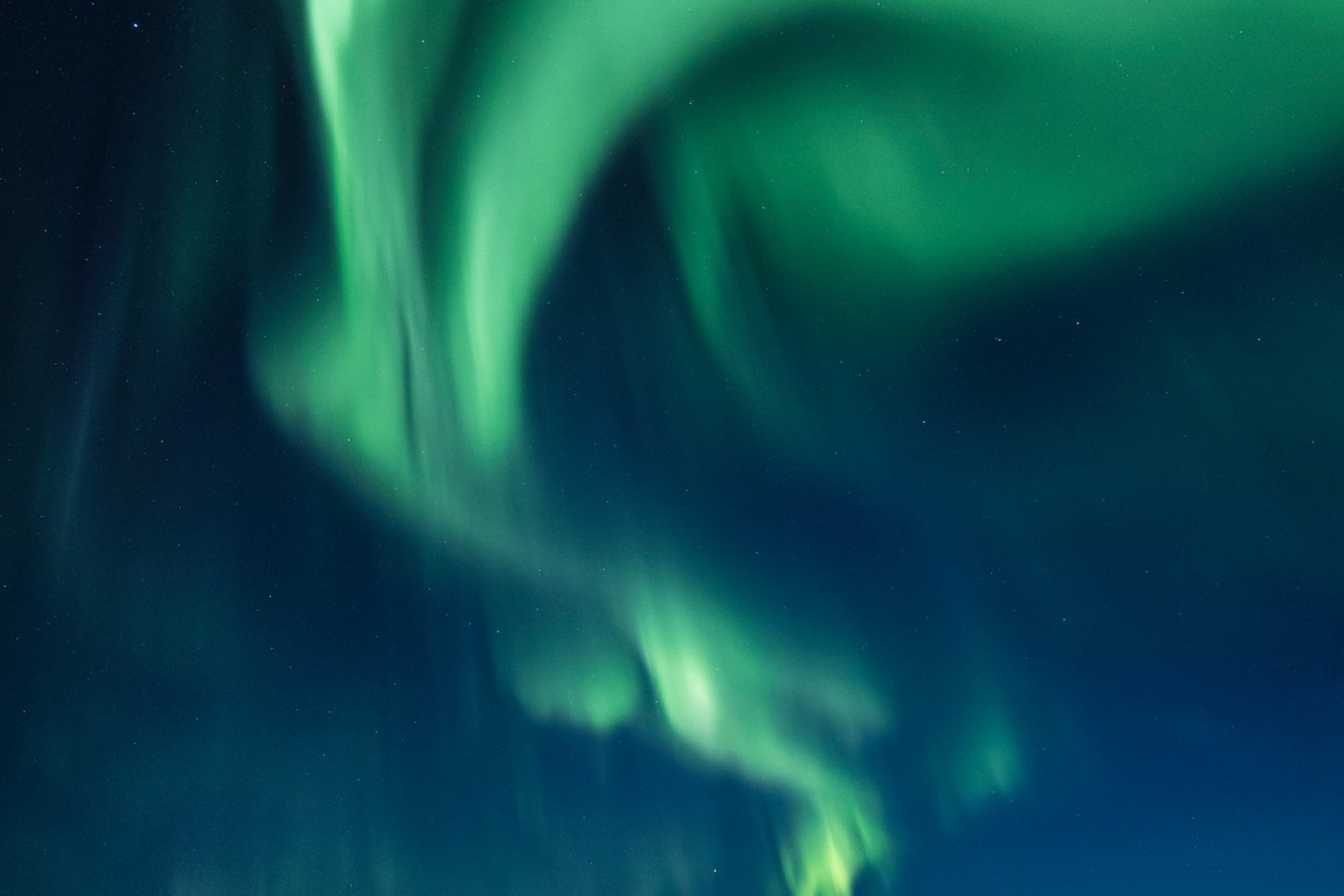 Leimuntaa yli sadan kilometrin korkeudessa. Kuva: Getty Images