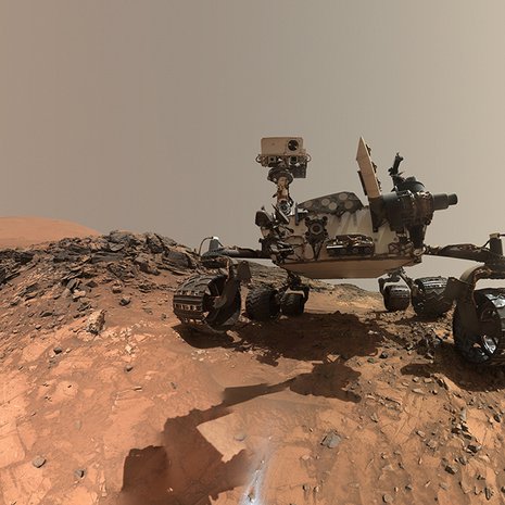 Aerogeelit suojaavat jo nyt Marsia tutkivia mönkijöitä kylmyydeltä. Kuva: <span class="photographer">Nasa</span>