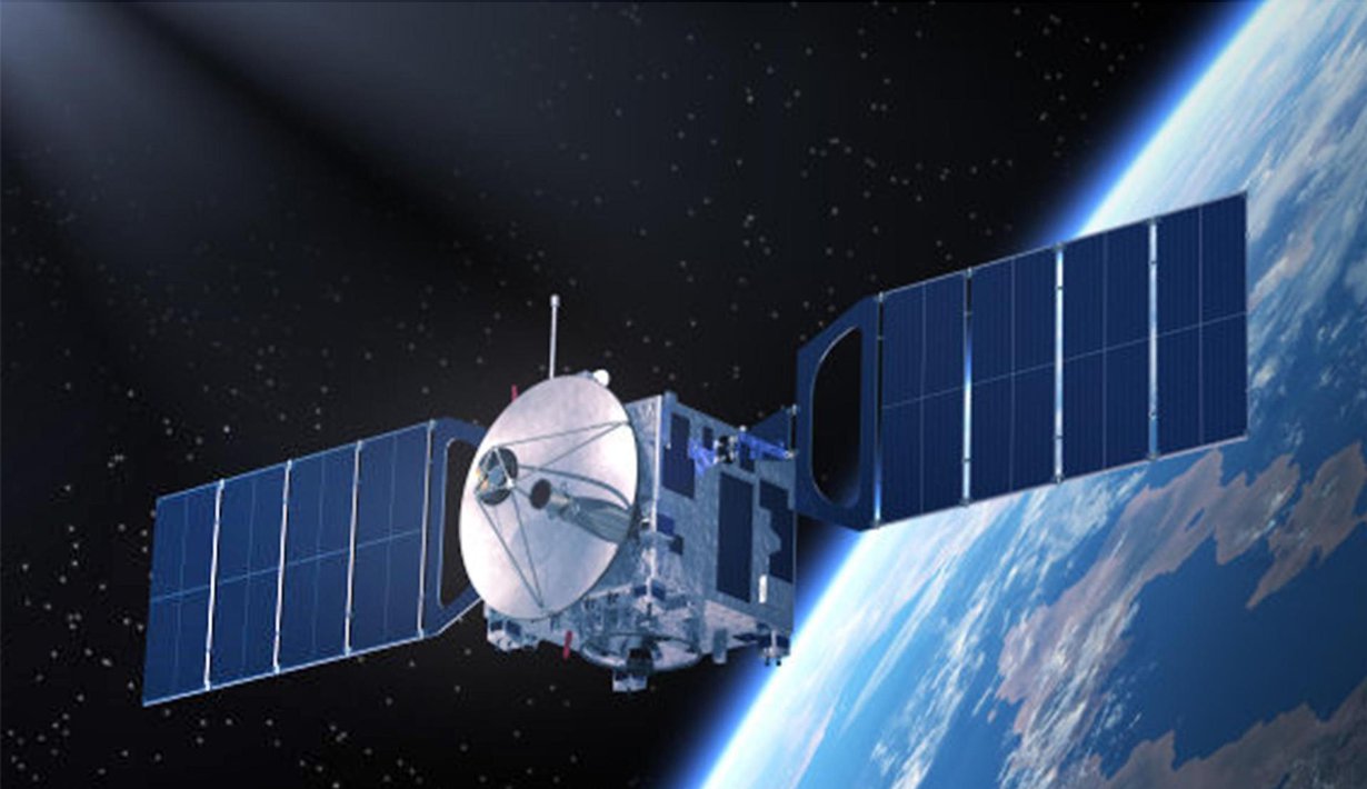 Toinen lomittuneista valohiukkasista oli Kiinan Micius-satelliitissa. Kuva: TMT