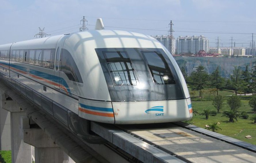 Suprajohtavuutta käytetään hyväksi Shanghain maglev-luotijunassa. Kuva: <span class="photographer">Wikimedia Commons</span>