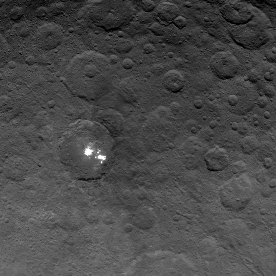 Jään hohdetta? Kuva: <span class="photographer">Nasa</span>