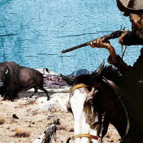 Ilmiömäinen biisoninmetsästäjä sai pian nimen Buffalo Bill. Kuva: <span class="photographer">Jussi Jääskeläinen</span>