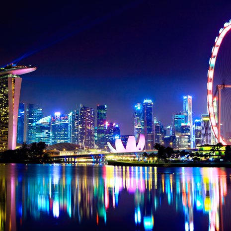 Singaporessa on väkeä vähän enemmän kuin meillä: 5,53 miljoonaa. Kuva: <span class="photographer">Shutterstock</span>