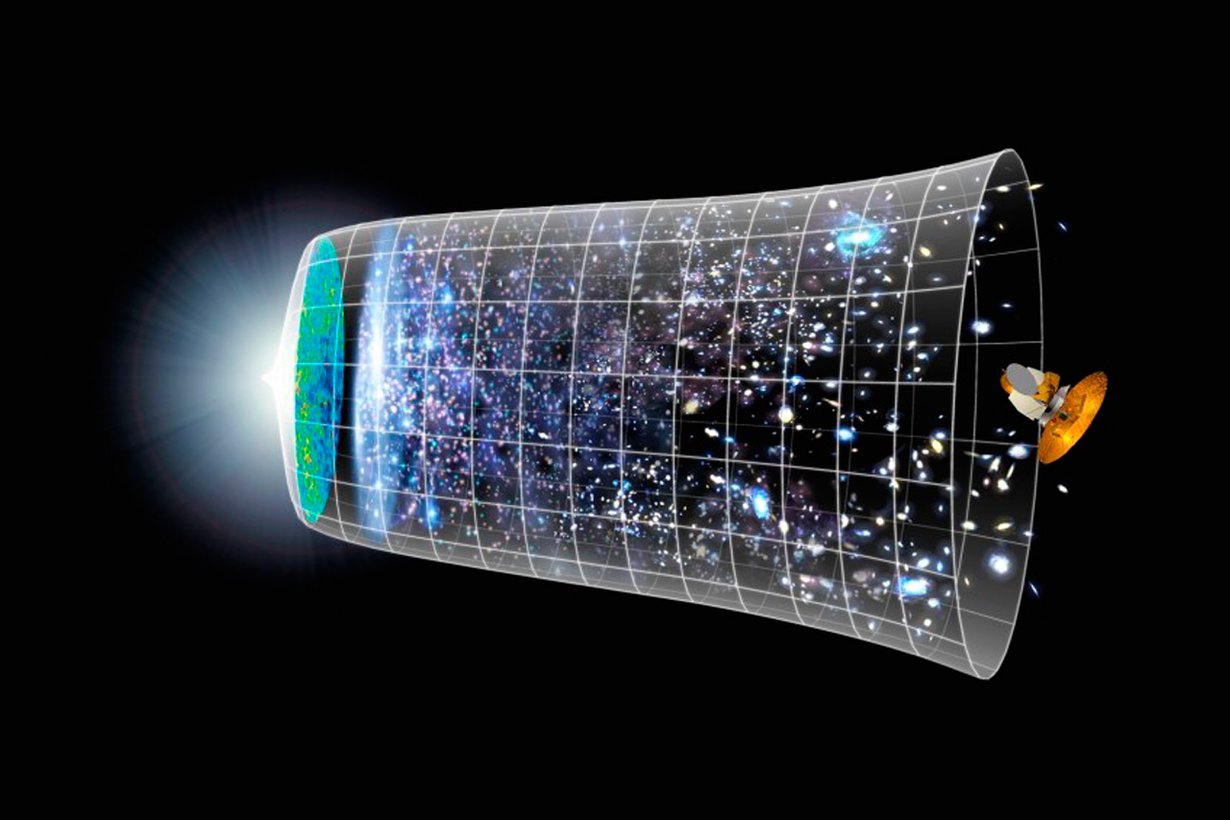 Inflaatiosta olemme kaikki tulleet. Kuva: Nasa