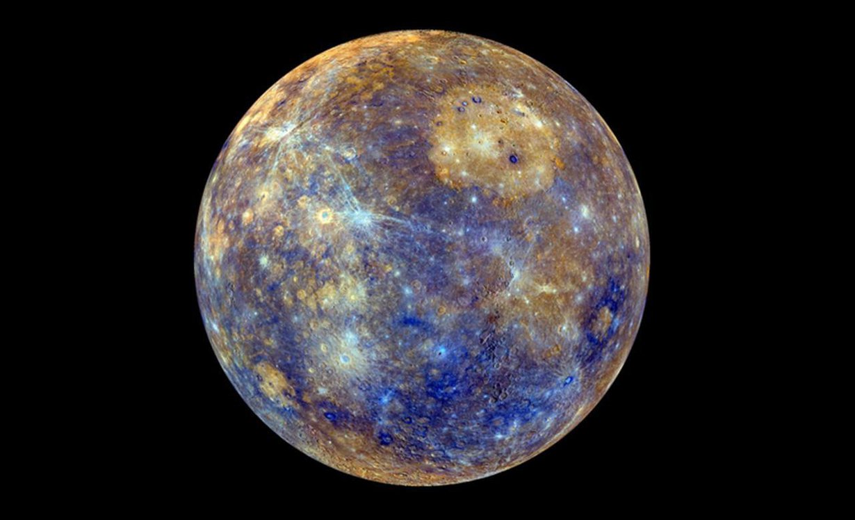 Merkurius kiertää Aurinkoa lähimpänä planeetoista. Kuva: Nasa