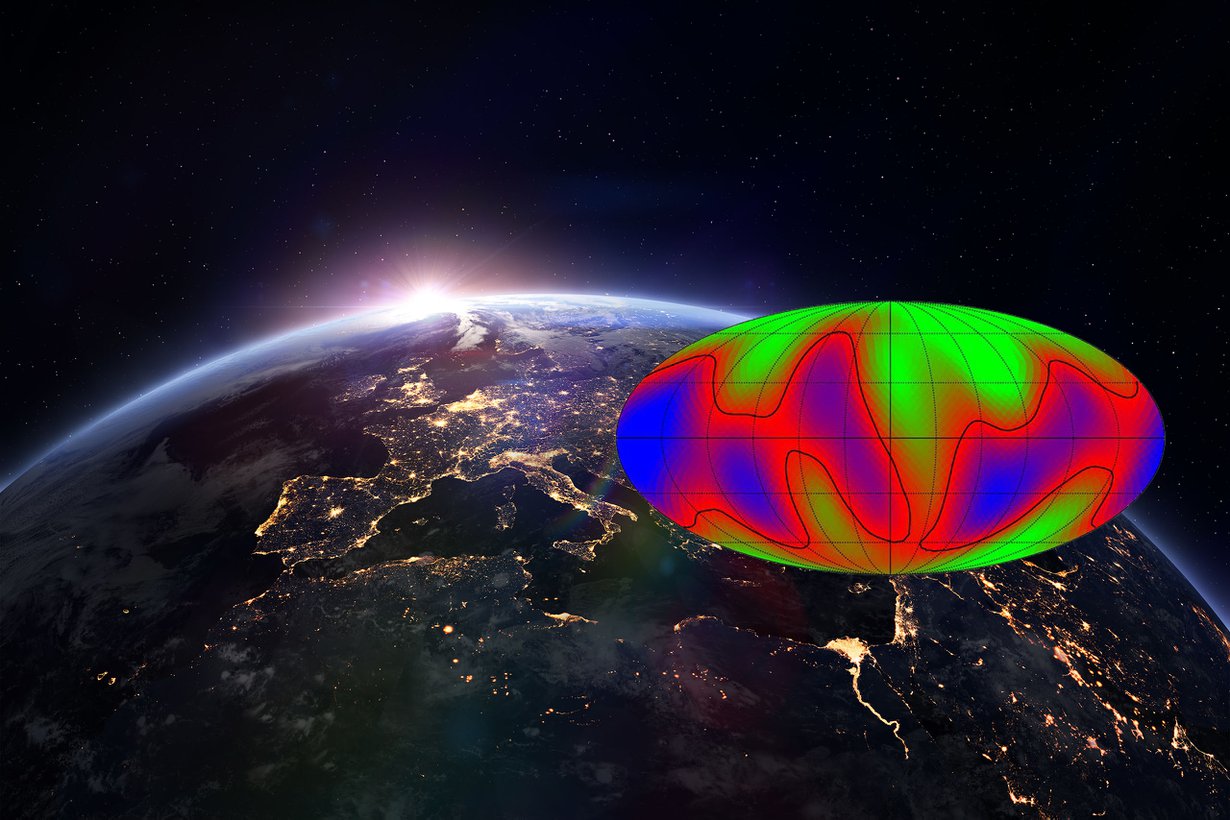Tällaista ehkä näkisi alienin kaukoputki. Kuva: Caltech ja Getty Images