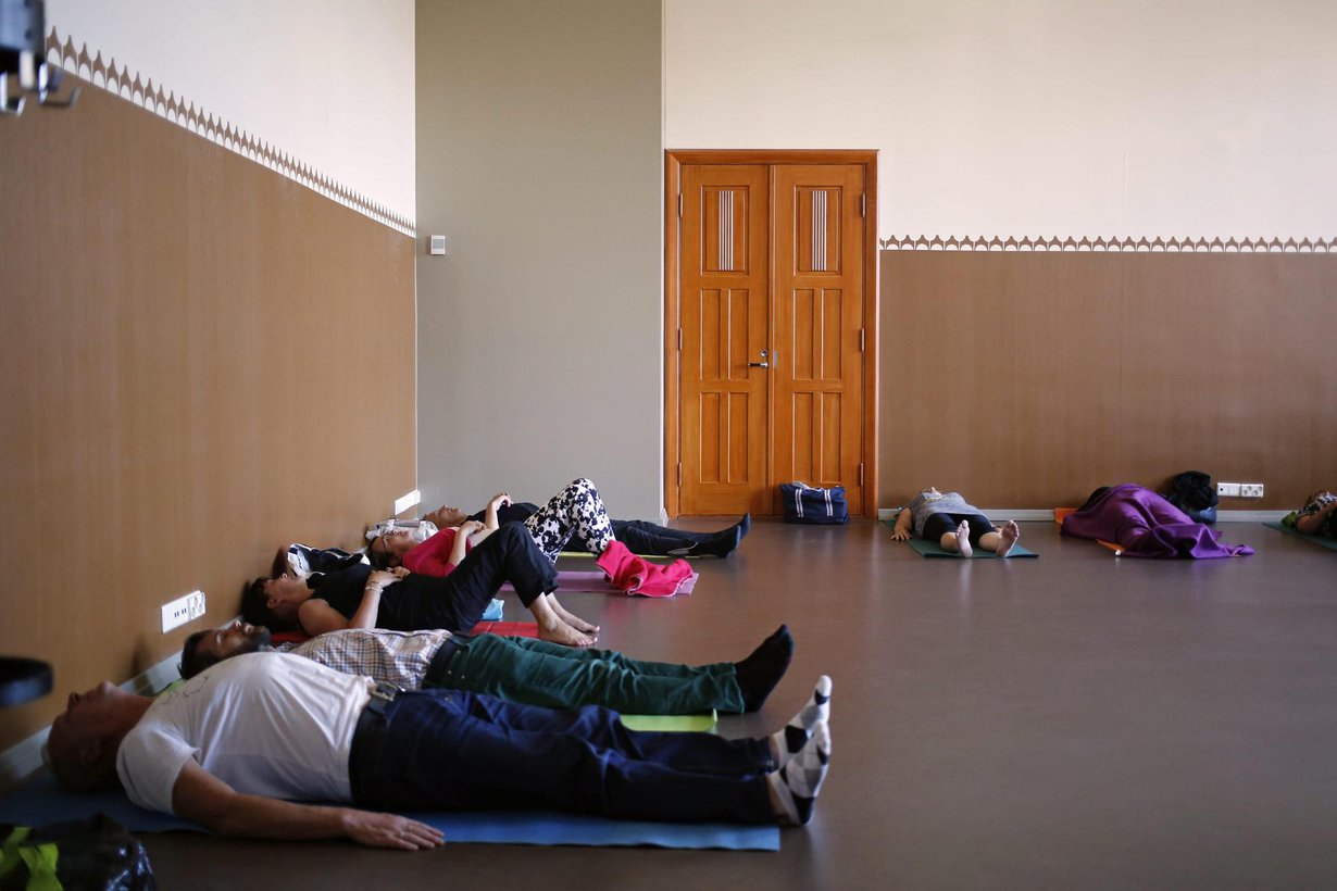 Mindfulness on suosittua meditointia. Kuva: Anni Koponen