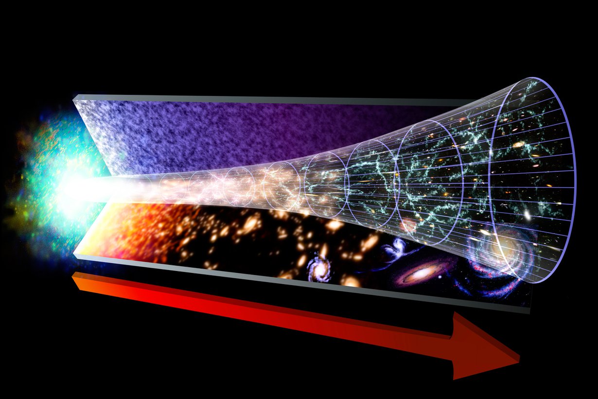 Kesti tovin, ennen kuin kaikkeus kirkastui. Kuva: Nasa