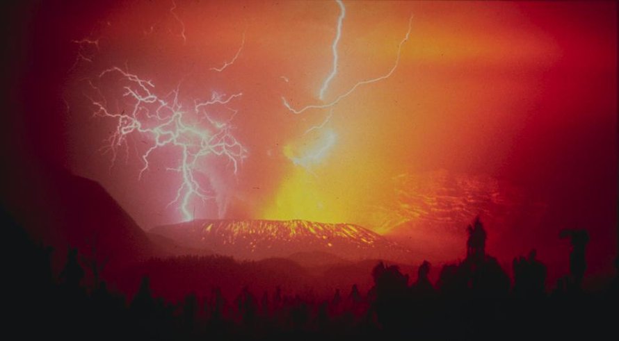 Kenties tulivuorenpurkaukset aiheuttivat permikauden lopun joukkotuhon. Kuva: <span class="photographer">R. Hadian, U.S. Geological Survey</span>