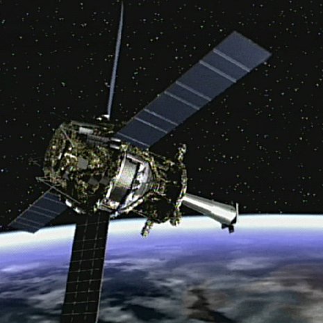 Nasan Gravity Probe B -luotain mittasi avaruuden kaareutumista. Kuva:<span class="photographer">NASA/MSFC</span>