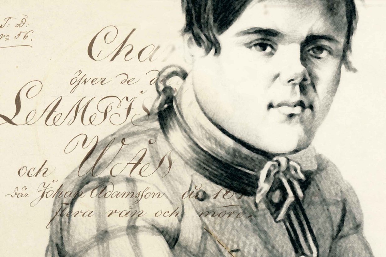 Juhani Adaminpoika surmasi 12 ihmistä vuonna 1849. Kuva: Kansallisarkisto