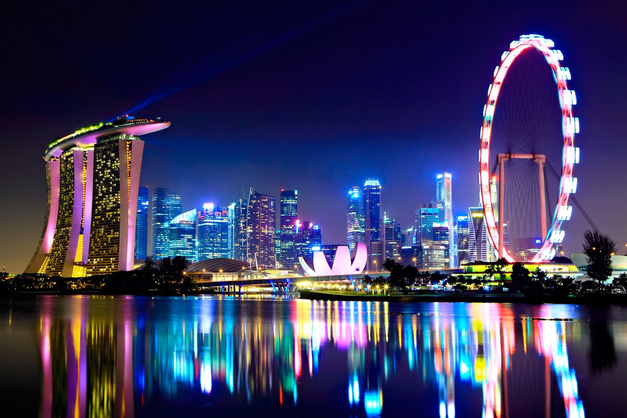 Singaporessa on väkeä vähän enemmän kuin meillä: 5,53 miljoonaa. Kuva: Shutterstock