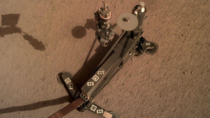 Pora asetettiin Marsin tasangolle helmikuun lopulla. Kuva: <span class="photographer">Nasa</span>