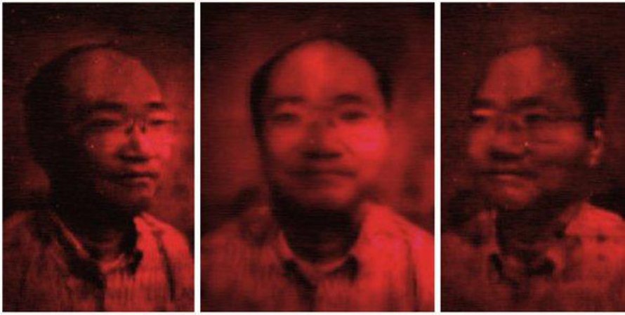 Kaksiulotteiset kuvat nivotaan kahden sekunnin välein hologrammiksi, mikä tuo uuden ulottuvuuden esimerkiksi videoneuvotteluihin.