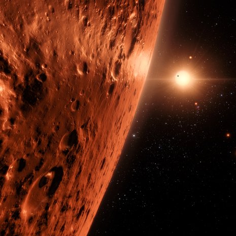 Tiedot eksoplaneetoista täsmentyvät monen menetelmän summana. Kuva: <span class="photographer">Eso/Nasa</span>