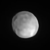 Hygiea on lähes pyöreä. Kuva: <span class="photographer">ESO</span>