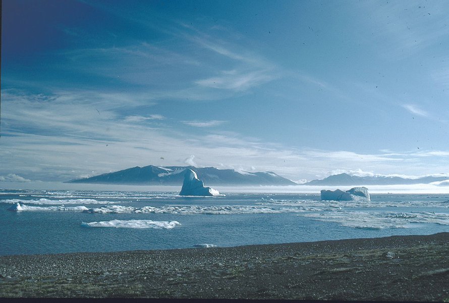 Grönlannin jäätiköiden sulavedet voivat hidastaa merivirtausta. Kuva: <span class="photographer">Wikimedia Commons</span>