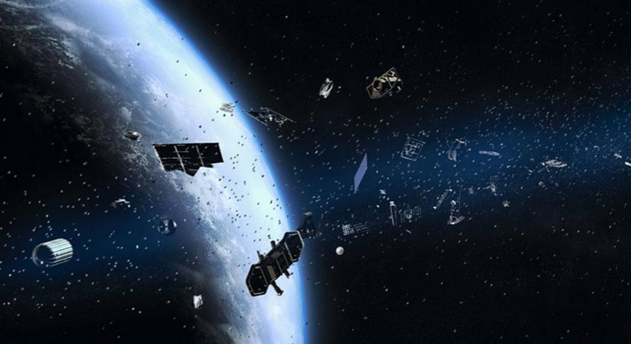Valtavalla nopeudella kiitävä pienikin romun sirpale voi saada pahaa tuhoa aikaan avaruuslaitteissa. Kuva: <span class="photographer">Nasa</span>