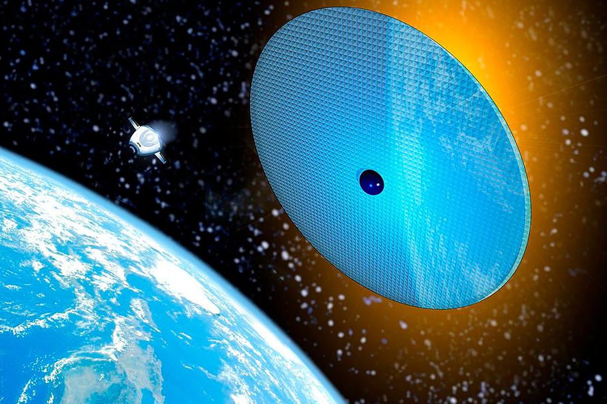 Ohjaa säteet ohi. Kuva: Nasa