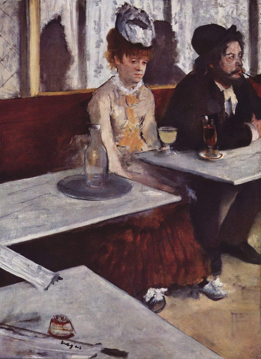 Edgar Degas: L'Absinthe.