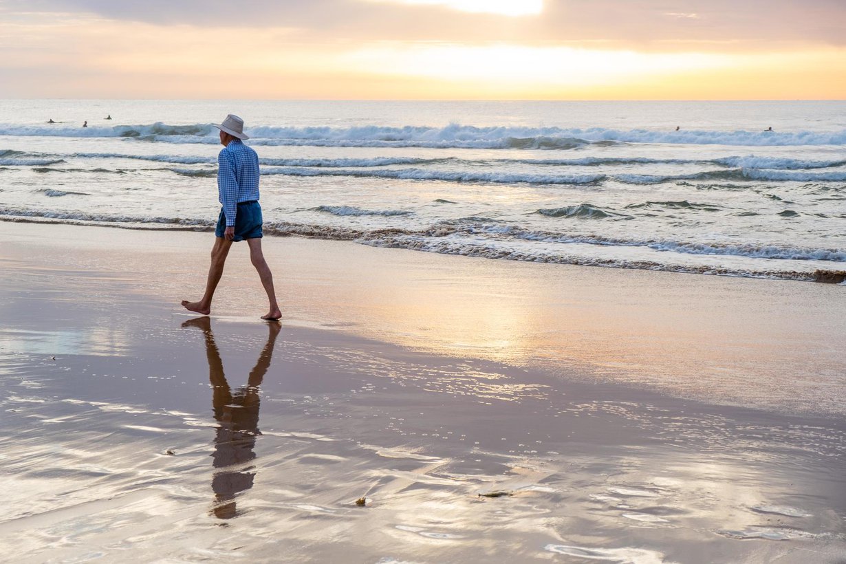 Australialaiset miehet elävät pitkään, jos elinikää tarkastellaan uudella tavalla. Kuva: Shutterstock
