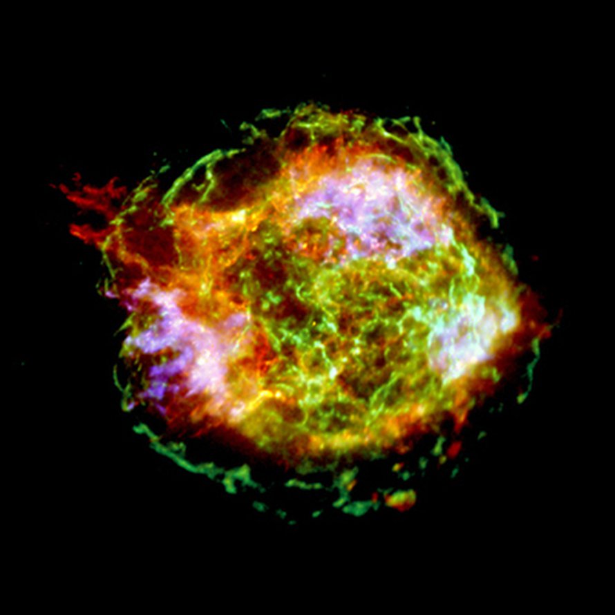 Tavallisesti tähti räjähtää kerran. Kuva: <span class="photographer">NASA/CXC/GSFC/U.Hwang et al.</span>