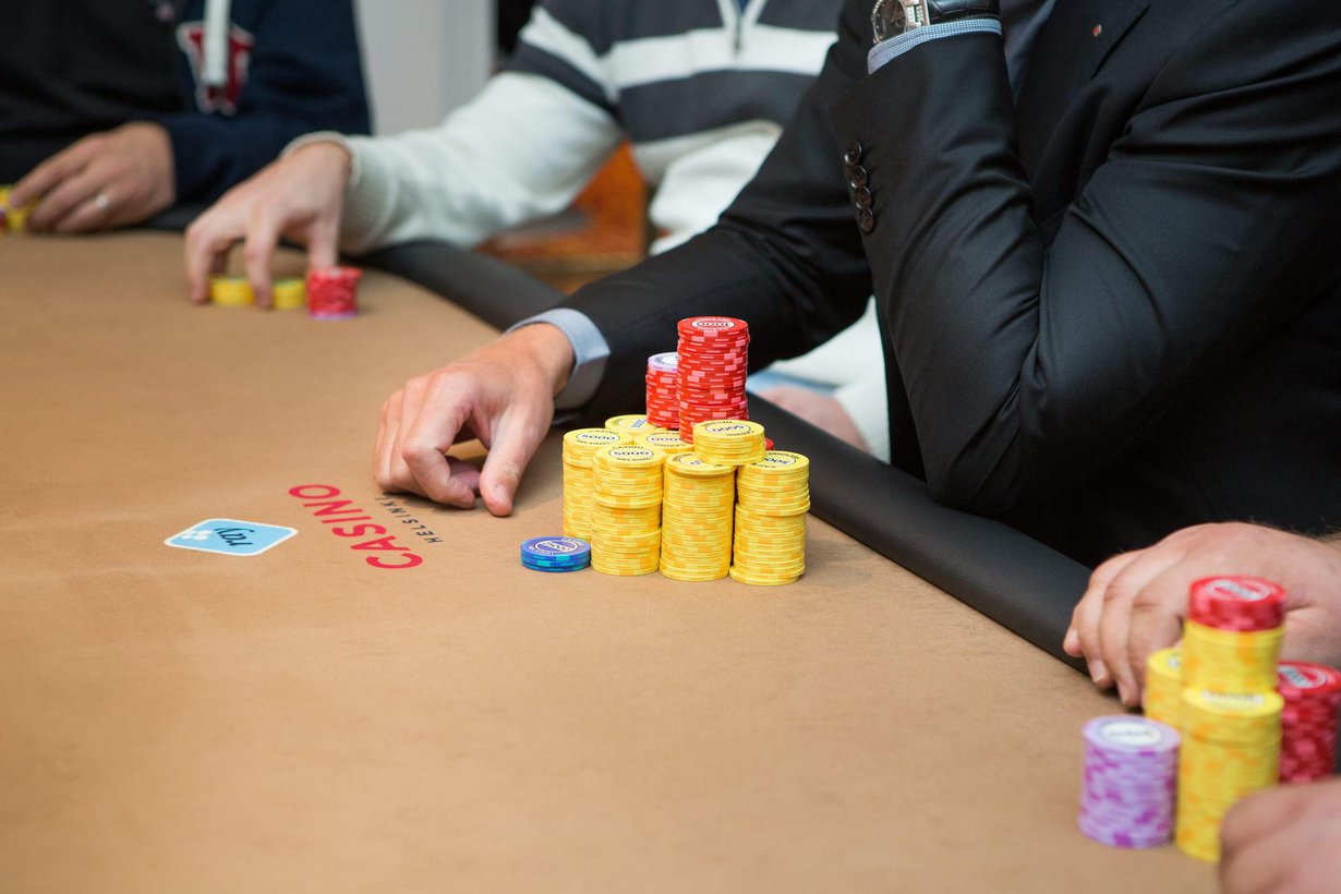 Kone on paras pokerissakin. Kuva: Terhi Ylimäinen