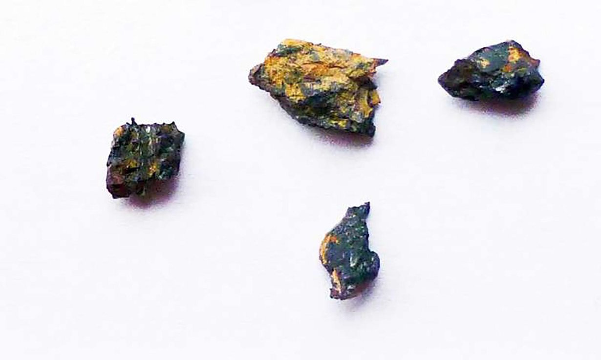 Hypatian kivi osoittautui oudommaksi kuin luultiinkaan. Kivi on palasina. Kuva: Mario di Martino / INAF Osservatorio Astrofysico di Torino
