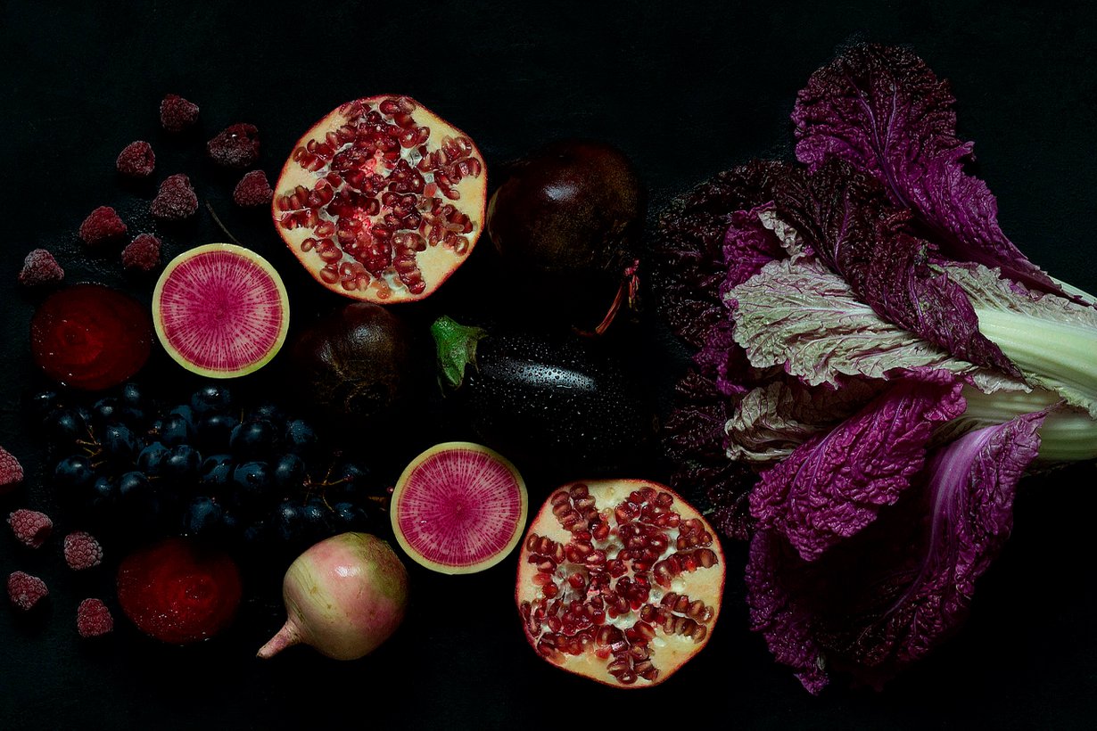 Luonnon skaala päättyy violettiin. Kuva: Shutterstock