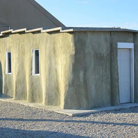 Talomainen suoja tulostuu päivässä. Kuva: <span class="photographer">US Army Research and Development Center</span>