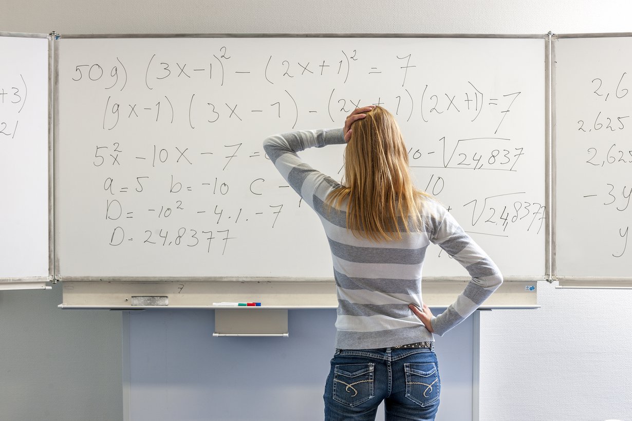 Neromyytti karkottaa erityisesti naiset matematiikan parista. Kuva: Getty Images