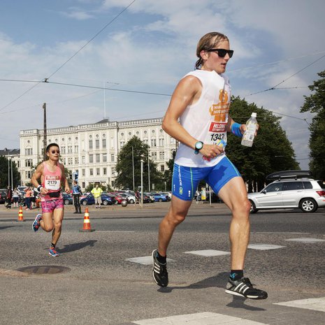 Maratoonarit jaksavat evoluution antamilla taipumuksilla. Kuva: <span class="photographer">Jonne Heinonen</span>
