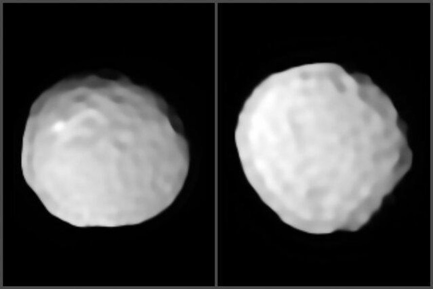 Avaruuden golfpallo, asteroidi Pallas.