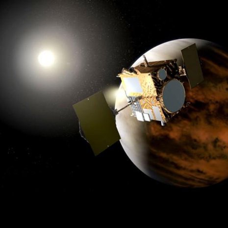 Japanilaiset keplottelivat luotaimen Venusta kiertävälle radalle. Kuva: <span class="photographer">Akihiro Ikeshita / Jaxa</span>