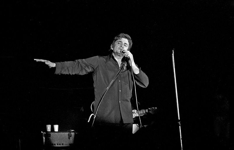 Johnny Cash esiintyy Bremenissä/Heinrich Klaffs/Creative Commons