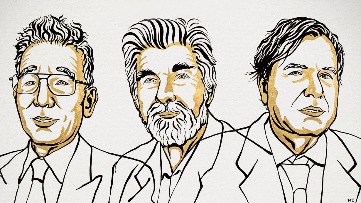 Syakuro Manabe, Klaus Hasselmann ja Giorgio Parisi.