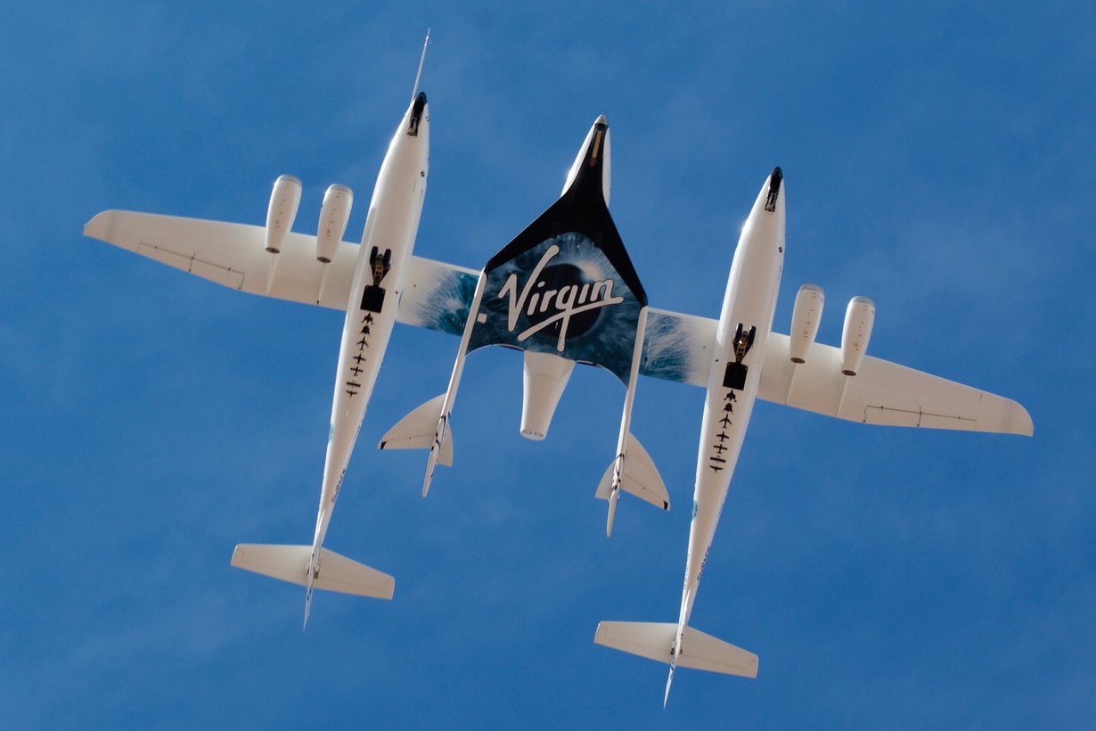 Ei mikään halpalentoyhtiö. Kuva: Virgin Galactic