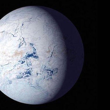 Jää peitti koko Maan noin 700 miljoonaa vuotta sitten. Tältä se saattoi näyttää. Kuva: <span class="photographer">Nasa</span>