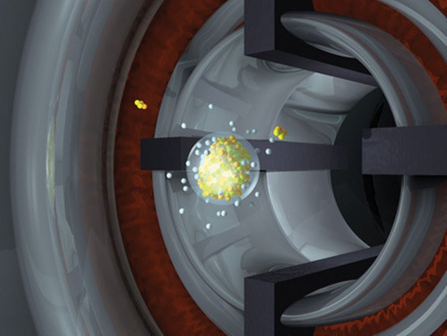 Tässä syntyy alkuainetta 115. Kuva: <span class="photographer">Lawrence Livermore National Laboratory</span>