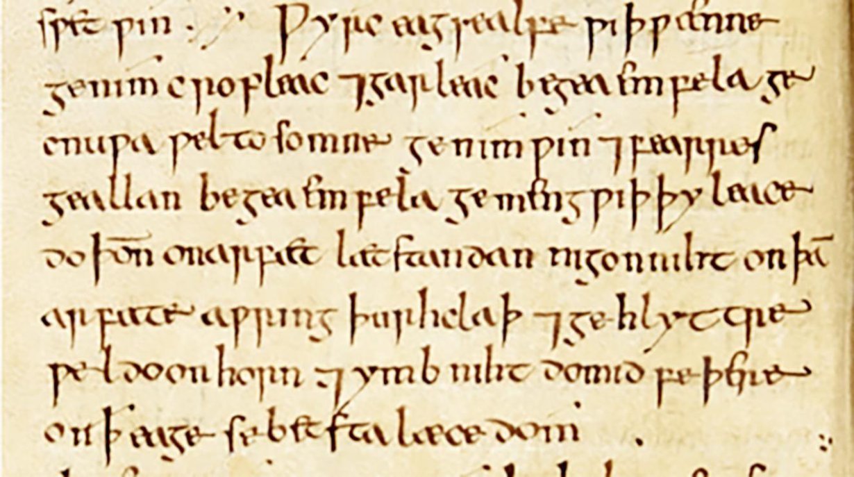 Baldin lääkekirja opastaa, miten sekoitetaan erilaisia lääkkeitä. Kuva: The British Library Board