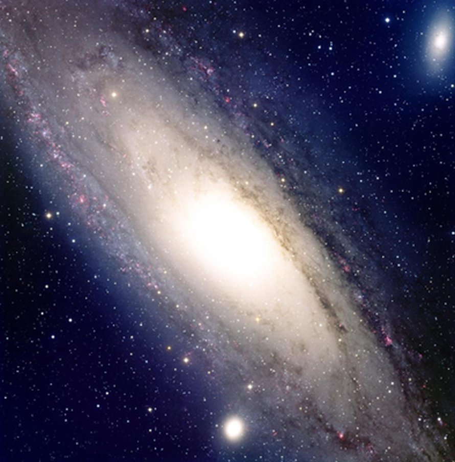 Andromedan galaksi lähestyy. Kuva: <span class="photographer">T.A.Rector ja B.A.Wolpa/NOAO/AURA/NSF</span>