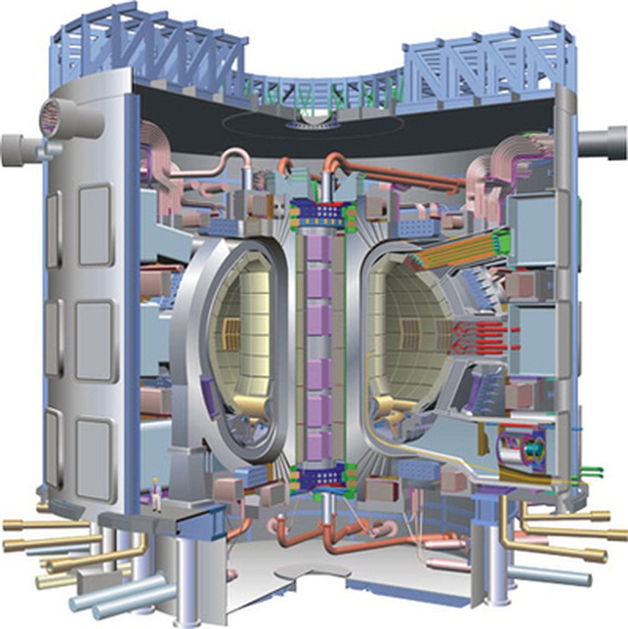 Ranskaan rakennettava fuusioreaktori.
Kuva: <span class="photographer">ITER
</span>