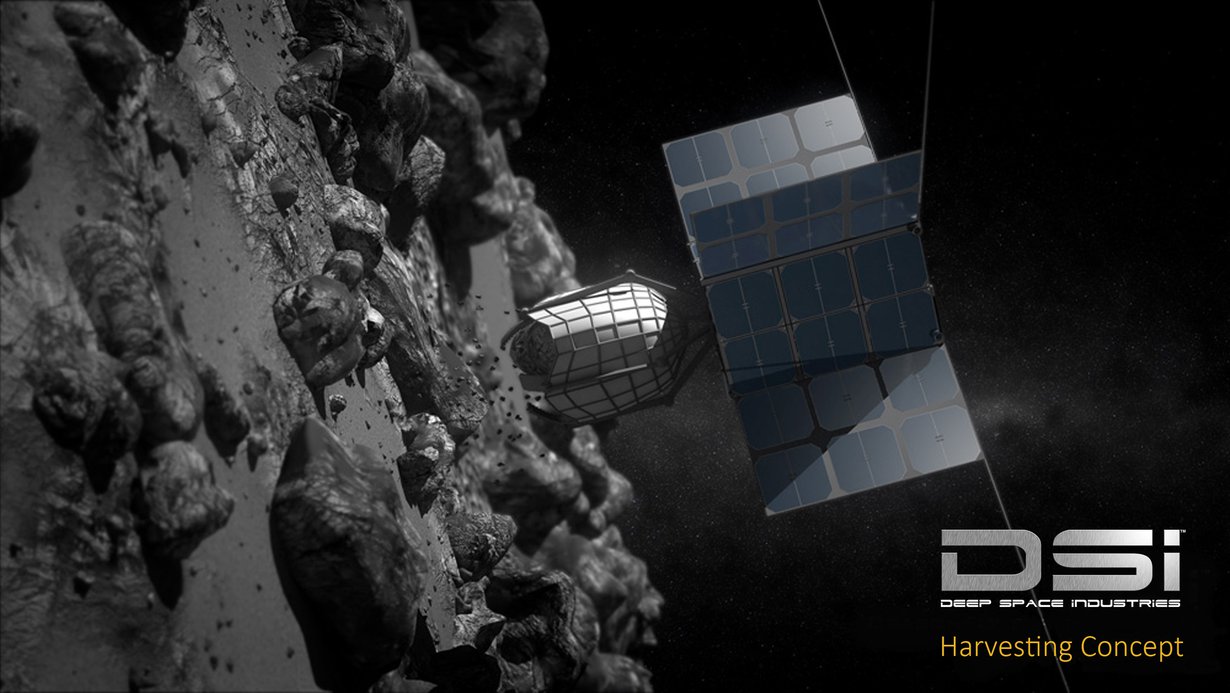 Prospector-luotain etsii asteroidilta raaka-aineita ehkä jo 2020-luvun alussa. Kuva: Deep Space Industries