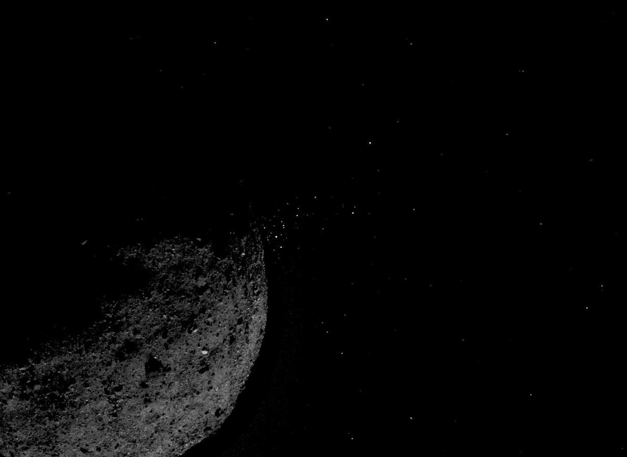 Bennu on 334 miljoonan kilometrin päässä. Kuva: Nasa