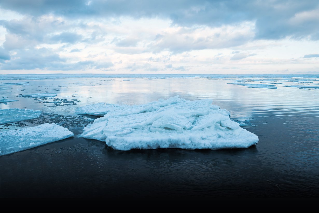 Seuranta osoittaa, että jäät vähenevät vääjäämättömästi. Kuva: Getty Images