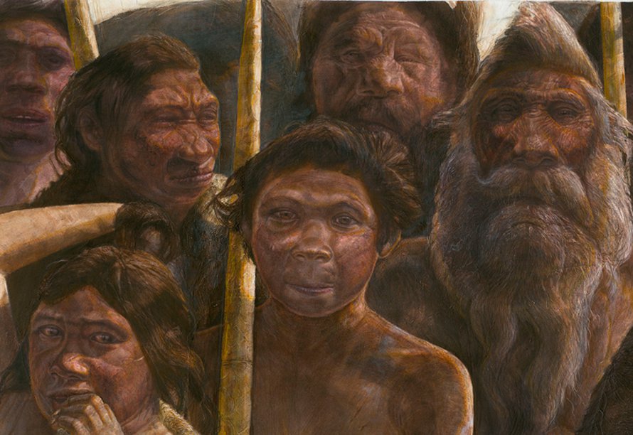 Sima de los Huesosin ihmiset saattoivat näyttää tältä. Kuva: <span class="photographer">Javier Trueba / Madrid Scientific Films </span>