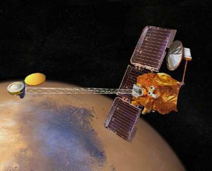 Nasan Mars Odyssey -luotaimen ottamat kuvat muuttavat k