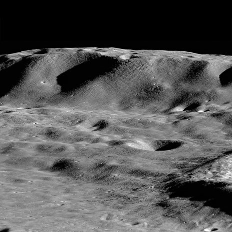Tulevilla kuulennoilla astronautit saavat varautua epäterveelliseen pölyyn. Kuva: <span class="photographer">NASA/GSFC/Arizona State University</span>
